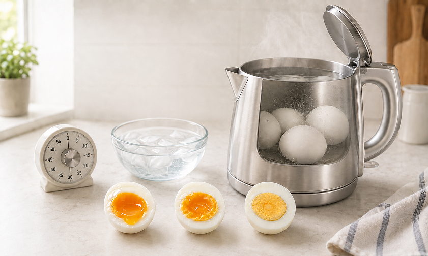 How to Boil Eggs in an Electric Kettle (Exact Times for Soft, Medium, and Hard)